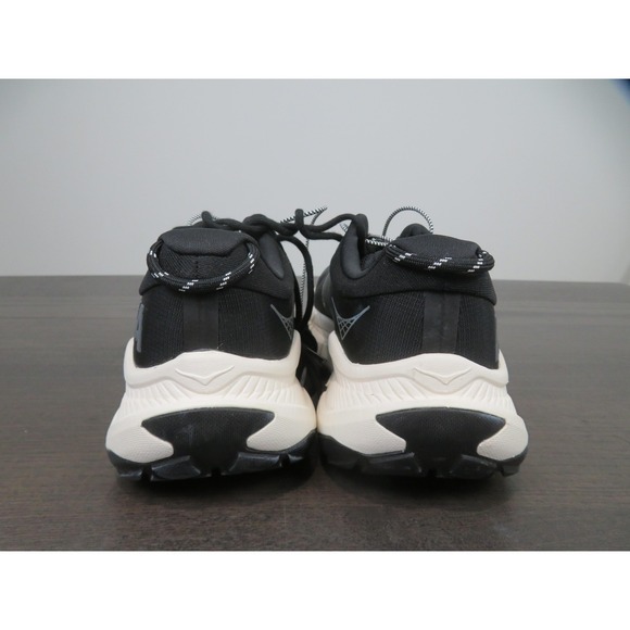 Hoka One One Transport Shoes Mens 10.5 Black Vibram Walking Sneakers Trail